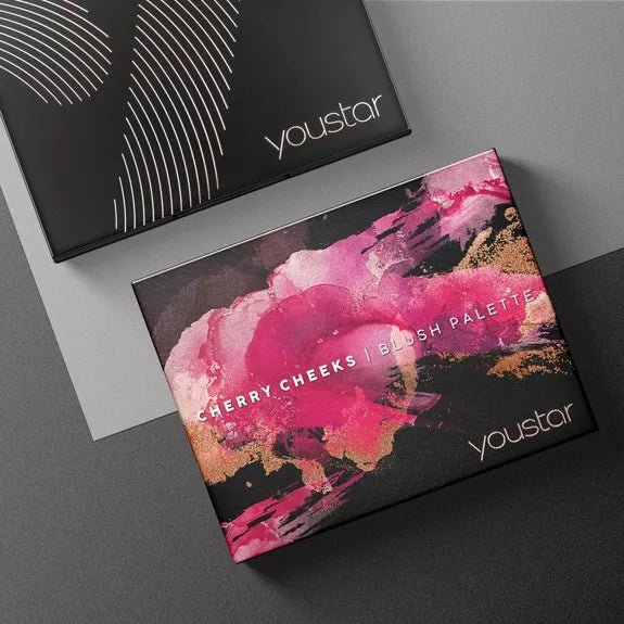 Borsa Trucco Beauty Case Set 02 Guance Ciliegia Blush Palette viso - Miele Profumi Collection