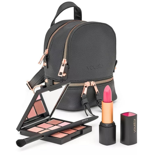Zainetto Trucco Beauty Backpack 3 articoli make up inclusi piccolo ed elegante. - Miele Profumi Collection